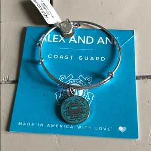 Alex and ani coast guard bracelet